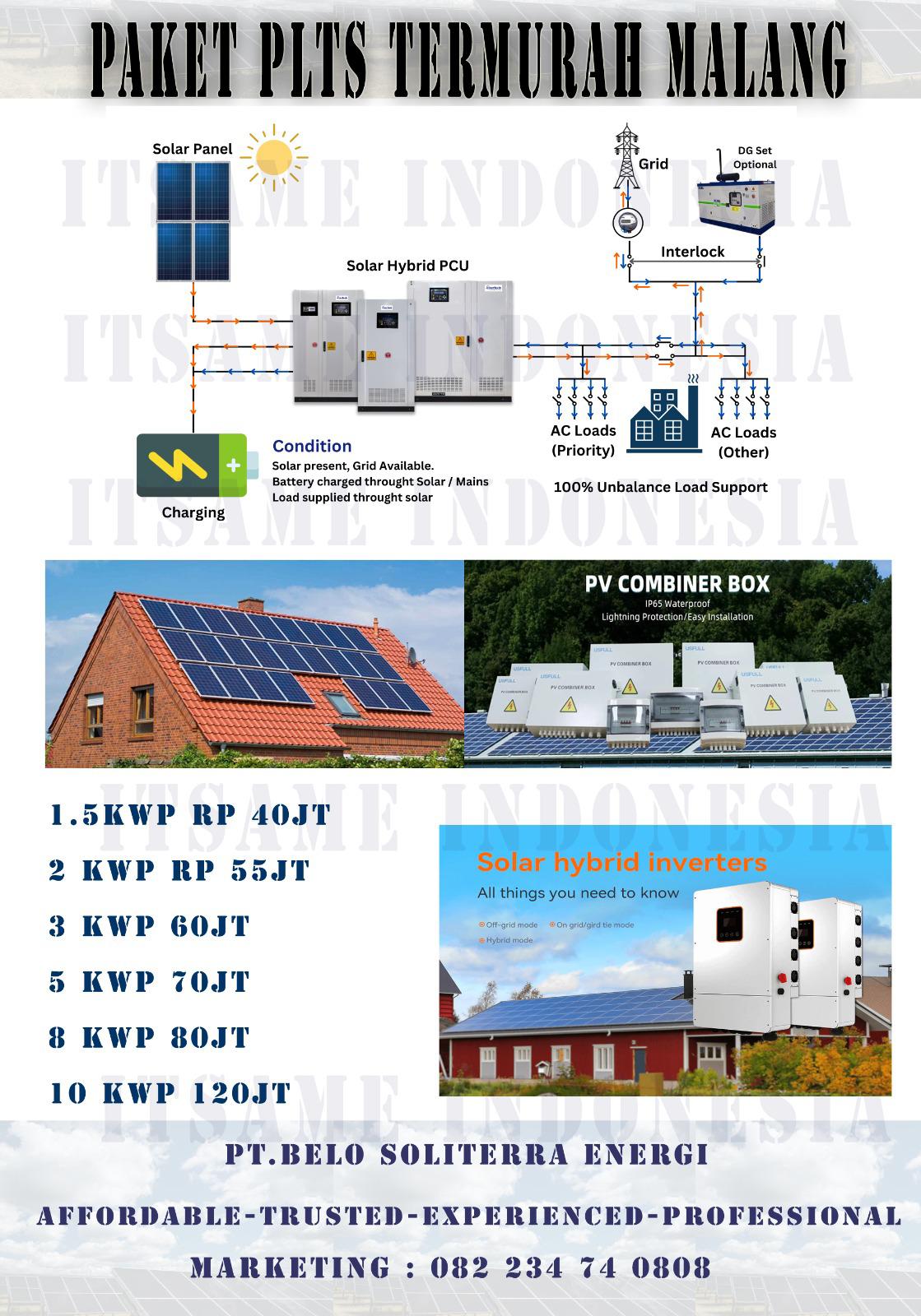 Cover PAKET PLTS TERMURAH MALANG