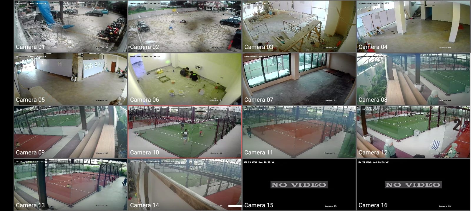 Cover Hasil pemasangan cctv di salah satu klien