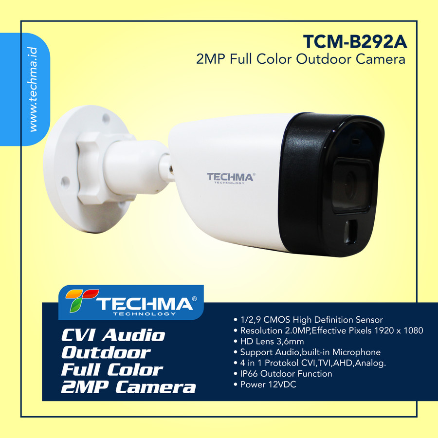 Cover TCM-B292A 2MP FC+A OUT