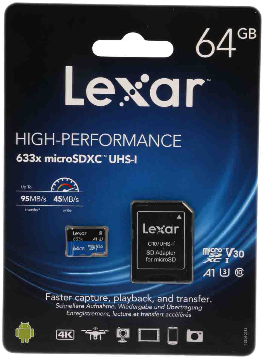 Cover MICRO SD LEXAR 64GB