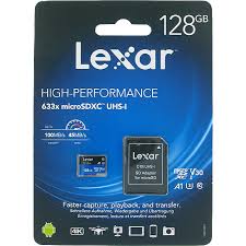 Cover MICRO SD LEXAR 128GB