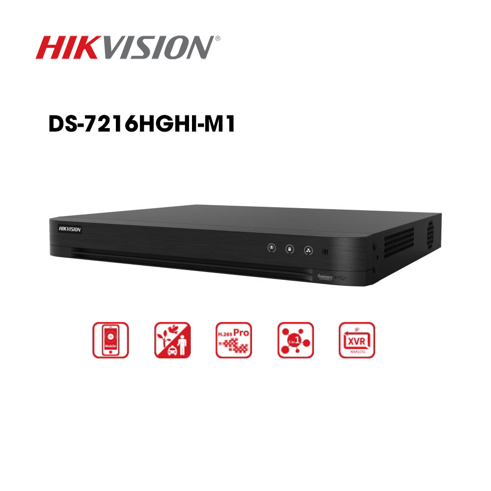 Cover DVR HIKVISION 16CH DS-7216HGHI-M1 E 2MP
